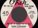 LEAH DAWSON You Got To Change NORTHERN SOUL 45 DJ Promo *hear*