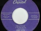Popcorn Soul 45 LONNIE SATTIN Trapped (In the Web of Love) CAPITOL HEAR