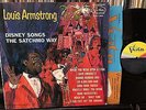 LOUIS ARMSTRONG  Disney Songs The Satchmo Way 1968 STER-4044 EX/EX