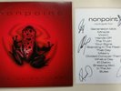 Nonpoint Poison Red FYE Exclusive 2LP White Vinyl Record and Autographed Setlist