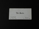 The Beatles 1960 business card.