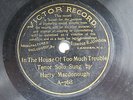 Harry Macdonough - VICTOR LEASE LABEL A-768 - In The House Of  - 7 Inch Disc