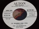 The 4 EL-MOROCCOS-To-Bango/El Mambo Cha Cha-ALTON 500-Rare Inst. Rocker 45-WLP