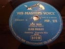 VINTAGE 78 rpm RECORD -ELVIS PRESLEY - BLUE MOON - VERY RARE UK 78 on HMV