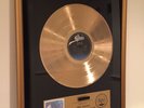 Adam Ant RIAA Certified Gold Record Plaque 