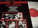 POWELL/KESSEL ETC : BERLIN FESTIVAL GUITAR WORKSHOP LP 1968 SABA 15146 ST GER