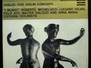 I Musici - Vivaldi: Five Violin Concerti LP Mint- LC 3486 Mono Gold Label Vinyl
