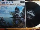 1964 UK Decca WBGrooved ED1 SXL 6084 Maazel VPO Sibelius 1st Karelia Burkett NM