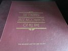 FRANKLIN MINT GREATEST JAZZ RECORDINGS OF ALL TIME   102 LPs w WOOD DISPLAY CASE