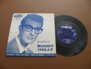 BUDDY HOLLY HEARTBEAT EP UK CORAL RECORDS 1961 BLUE PICTURE SLEEVE