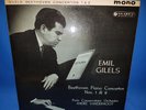 @33CX 1667 *EMIL GILELS* BEETHOVEN PIANO CTOS NOS.1 & 2* VANDERNOOT* NO STEREO