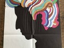 BOB DYLAN Greatest Hits LP NM with Milton Glaser Poster