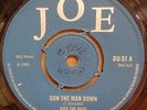 DICE THE BOSS - GUN THE MAN DOWN  ORIGINAL  UK  JOE  45  CLIP