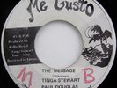 Tinga Stewart THE MESSAGE Deep Reggae Roots Cymande cover ME GUSTO 45