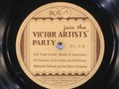 78 RPM -- Victor Artists' Party DL-5, 1931 Victor 33 1/3 long play dealer demo