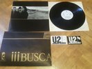 U2 THE JOSHUA TREE SPANISH PROMO PACK LP WHITE LABEL+POSTER ARIOLA +2 STICKERS