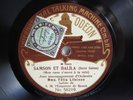 78rpm FELIA LITVINNE sings Saint-Saens & Donizetti - RARE ODEON DE LUXE 1907