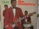 BO DIDDLEY GO BO DIDDLEY ORIGINAL CHECKER LP 1436 MONO BLACK AND SILVER LABEL