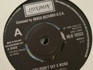YVONNE BAKER You Didn't Say A Word / Bobby Paris night owl
