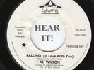 Al Wilson FUNK 45 (Carousel 30,052 PROMO) Falling (In Love With You)  M-