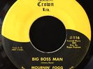 Mournin' Fogg -Big Boss Man- Alabama Garage Psych Drum Break 45 Crown Ltd - Hear