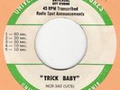 TRICK BABY Universal Pictures Radio Spot Iceberg Slim blaxploitation og 45 