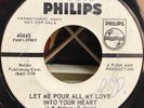 Jonny Rome - Northern Soul Promo 45 - Let Me Pour All My Love PHILIPS Demo