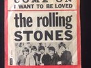 Rolling Stones: Come on / I want to be loved, Danish issue,Rare EX  Red Variant