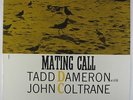 Tadd Dameron with John Coltrane - Mating Call LP - Prestige - OJC-212 VG+