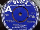 Unit Four Plus Two - Sorrow And Pain - UK Decca Demo 1964