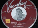 R&B Rocker 45 LEE DIAMOND Hattie Malatti / Mama Loochie Vee-Jay 272