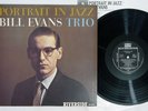 BILL EVANS PORTRAIT IN JAZZ RIVERSIDE VIJ-101 Japan Vinyl LP
