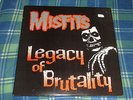 The Misfits Legacy Of Brutality White Vinyl Lp with pink swirls (500 only)