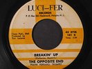 OPPOSITE ENDS: Breakin' Up / I'm Free 45 Hear  (slight label wear, obscure Gara
