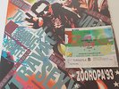U2 ZOOROPA 93 TOUR PROGRAMME& TICKET