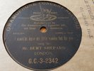 MR BURT SHEPARD I WOULDN'T LEAVE MY LITTLE WOODEN GRAMOPHONE CONCERT G.C-3-2342