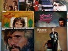 VINYL LP RECORDS Razzy Bailey Ricky Skaggs Glen Campbell Larry Gatlin Country