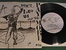 ICON A.D. = Don't Feed Us Shit EP Punk vinyl 7