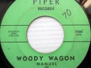 MANUEL & Renegades SURF on vg condition PIPER 45 Woody Wagon b/w Surf Walk F2912