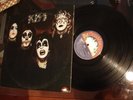 KISS S/T First Lp Casablanca NBLP 9001 Blue Label Pressing No Kissing time on LP