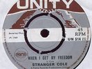 STRANGER COLE UK 1969 UNITY Reggae 7