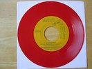 Elvis Presley 45rpm record, Guitar Man PROMO RED VINYL, RCA # JH-12158, 1981