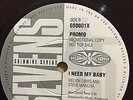 MELVIN DAVIS AND STEVE MANCHA I NEED MY BABY SEVENS RECORDS GS0001X DEMO UK