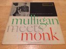Thelonious Monk - Mulligan Meets Monk LP Riverside RLP 1106 Stereo Jazz VG++