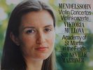 MENDELSSOHN Violin Concertos Mullova Marriner Philips French Dial Edition LP