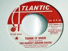 HARVEY AVERNE DOZEN think it over / ALICE CLARK you hit me. usa 45 mint