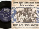 THE ROLLING STONES 2000 LIGHT YEARS FROM HOME EXPORT DANISH PS+45 1967 PSYCH R&B