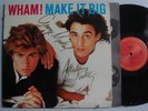 WHAM  Make It Big LP COLUMBIA George Michael Signed Cover ORIG. INNER SLEEVE