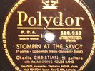 CHARLIE CHRISTIAN avec Thelonoius MONK STOMPIN AT THE SAVOY 3 x 78 Tours
