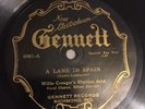 Willie Creager's Rhythm Aces-Elliott Stewart-A Lane In Spain/Gennett Electrobeam